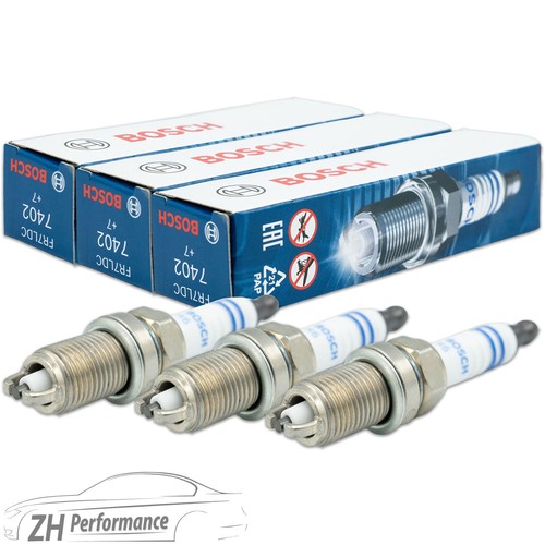 Bosch fr7ldc zündkerzen - 3x,